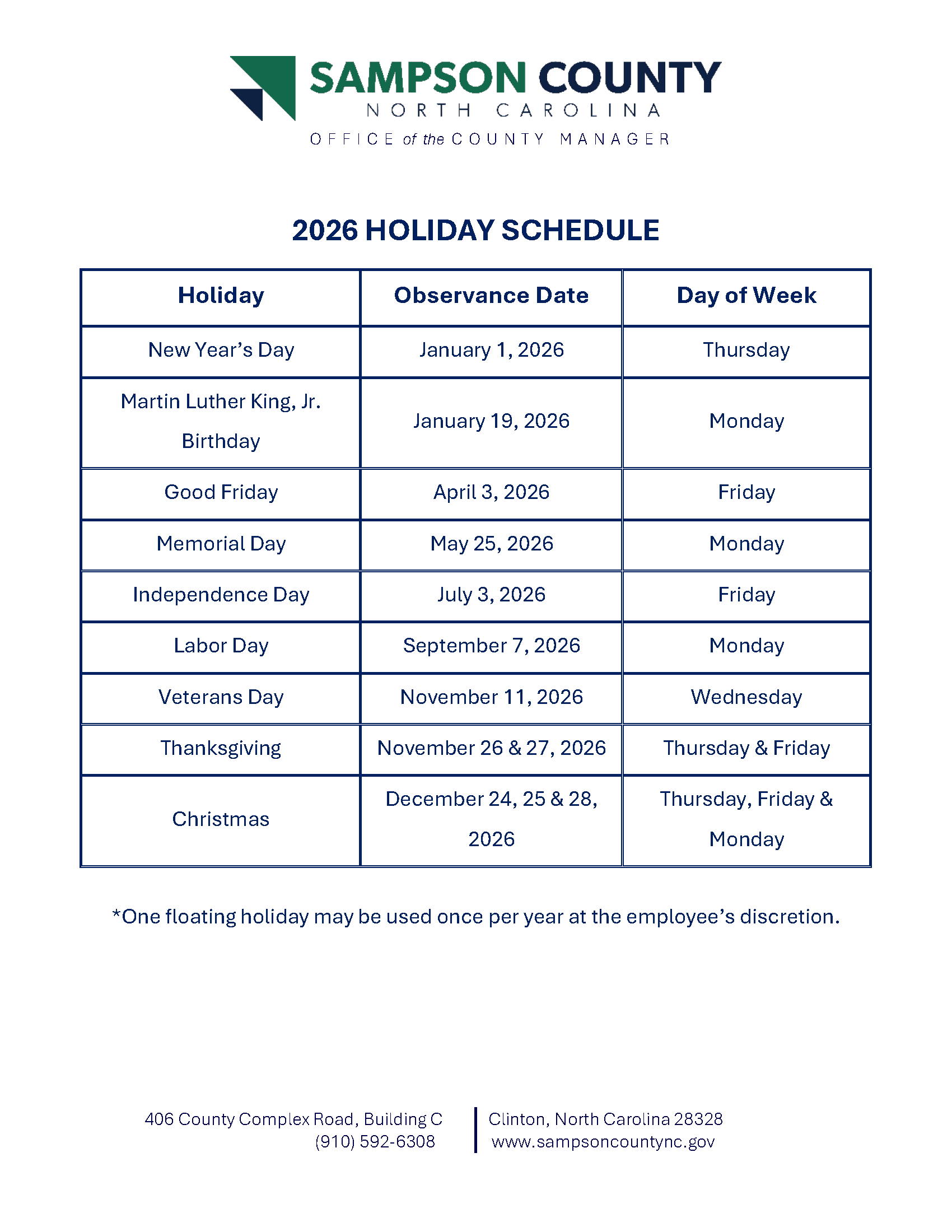 2026 Holiday Schedule.png