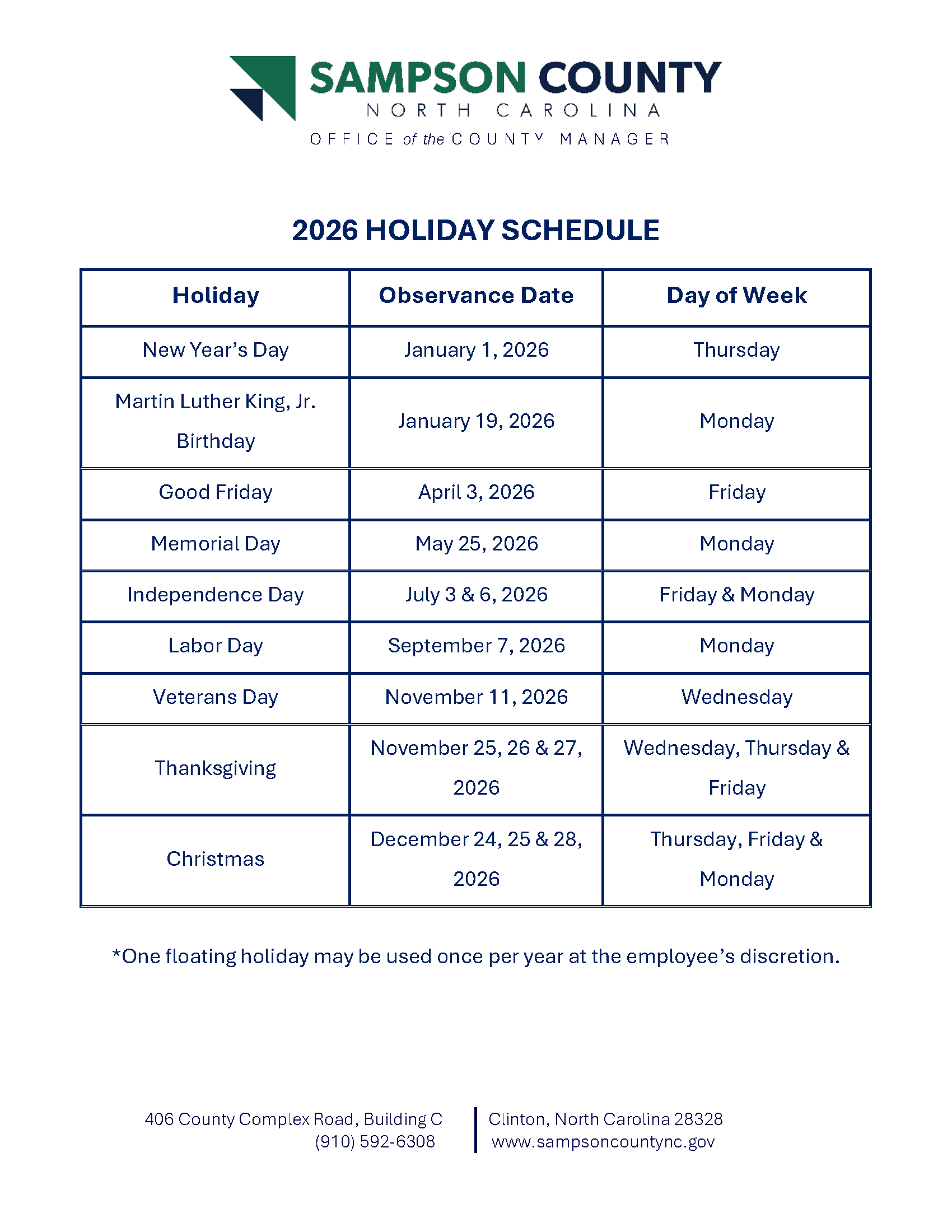 2026 Holiday Schedule.png