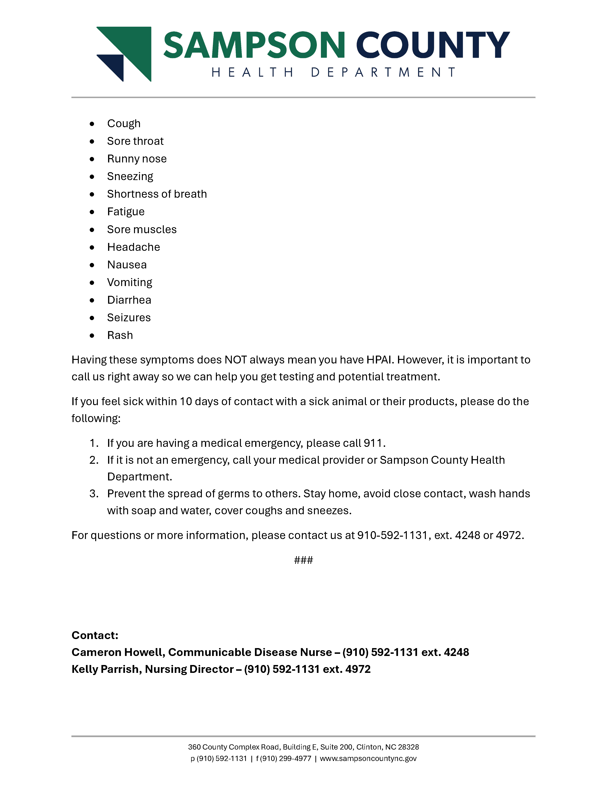 High Path Avian Influenza PRESS RELEASE 01292025_DHHS edits_Page_2.png