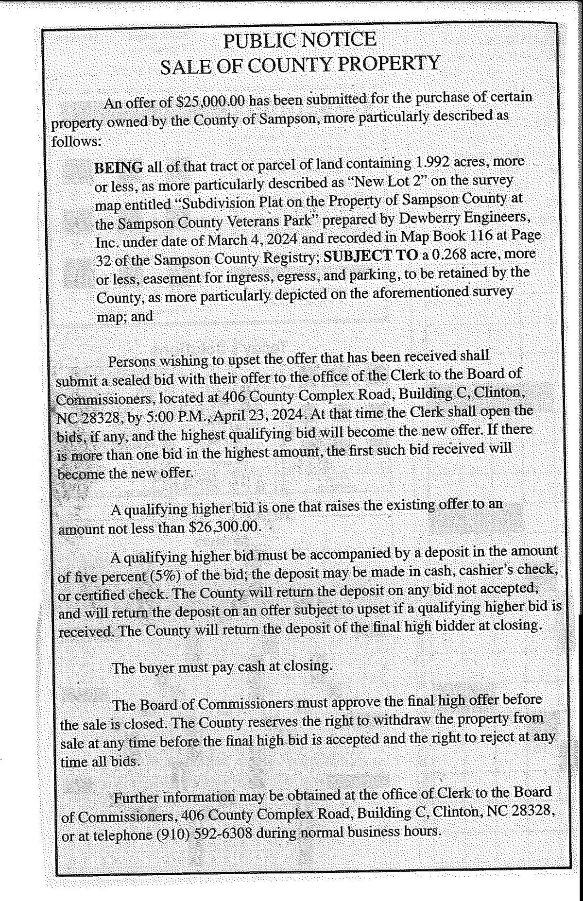 Sampson County Nc Tax Office - g13k443