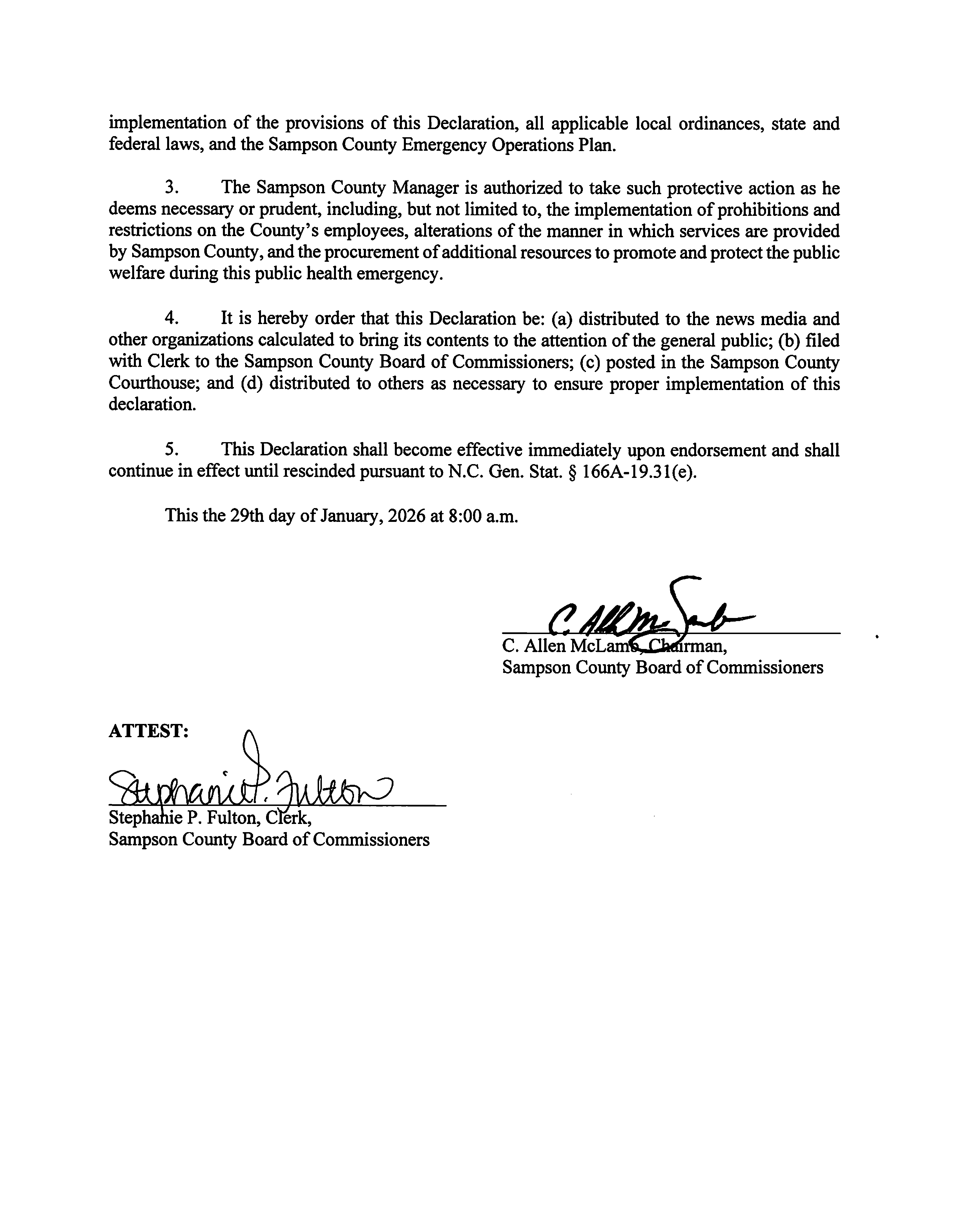 Declaration of State of Emergency - Winter Storm 1.29.2026 Page 2.png