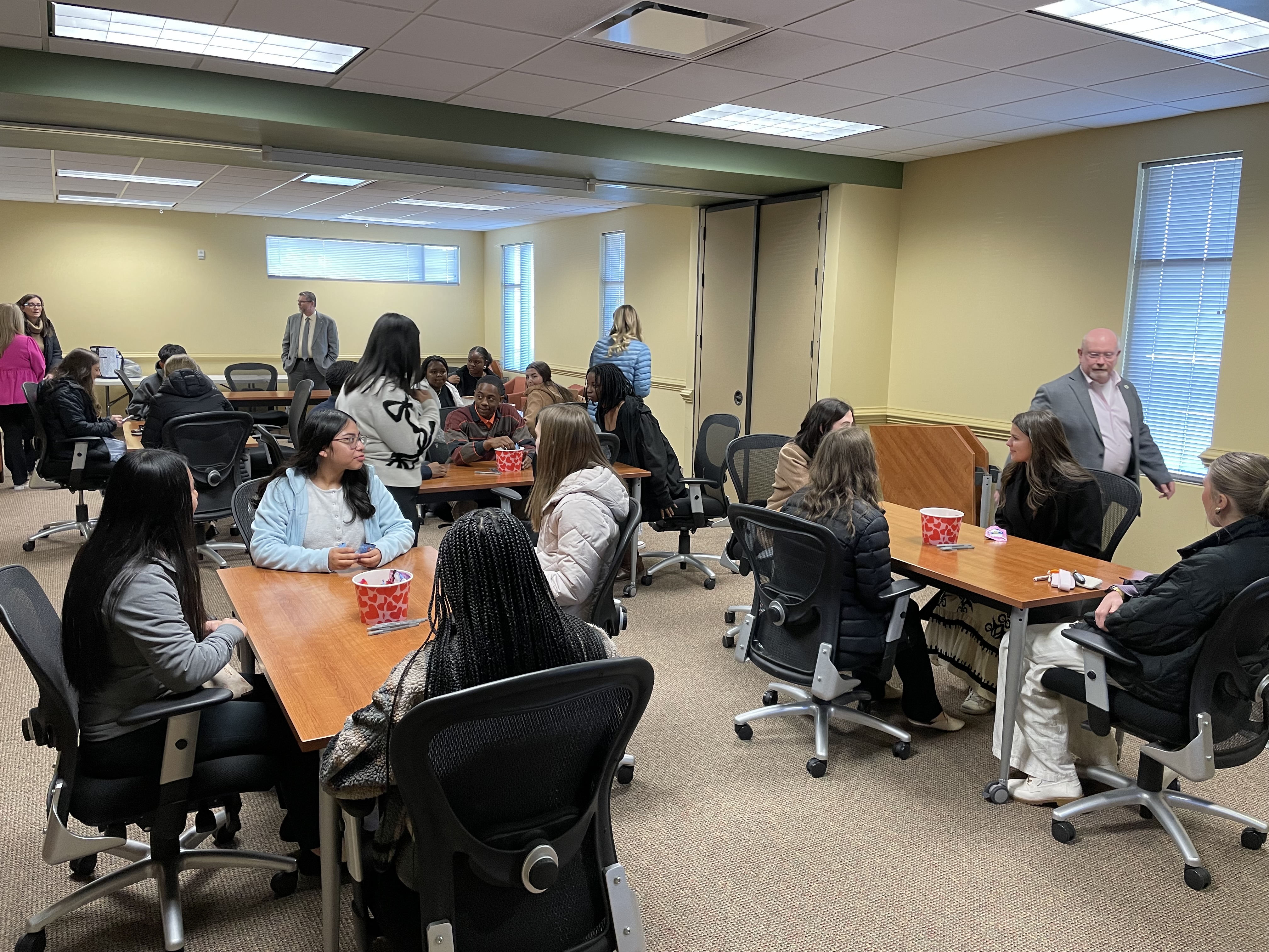 Group setting with County manager and BOC Chairman.jpg