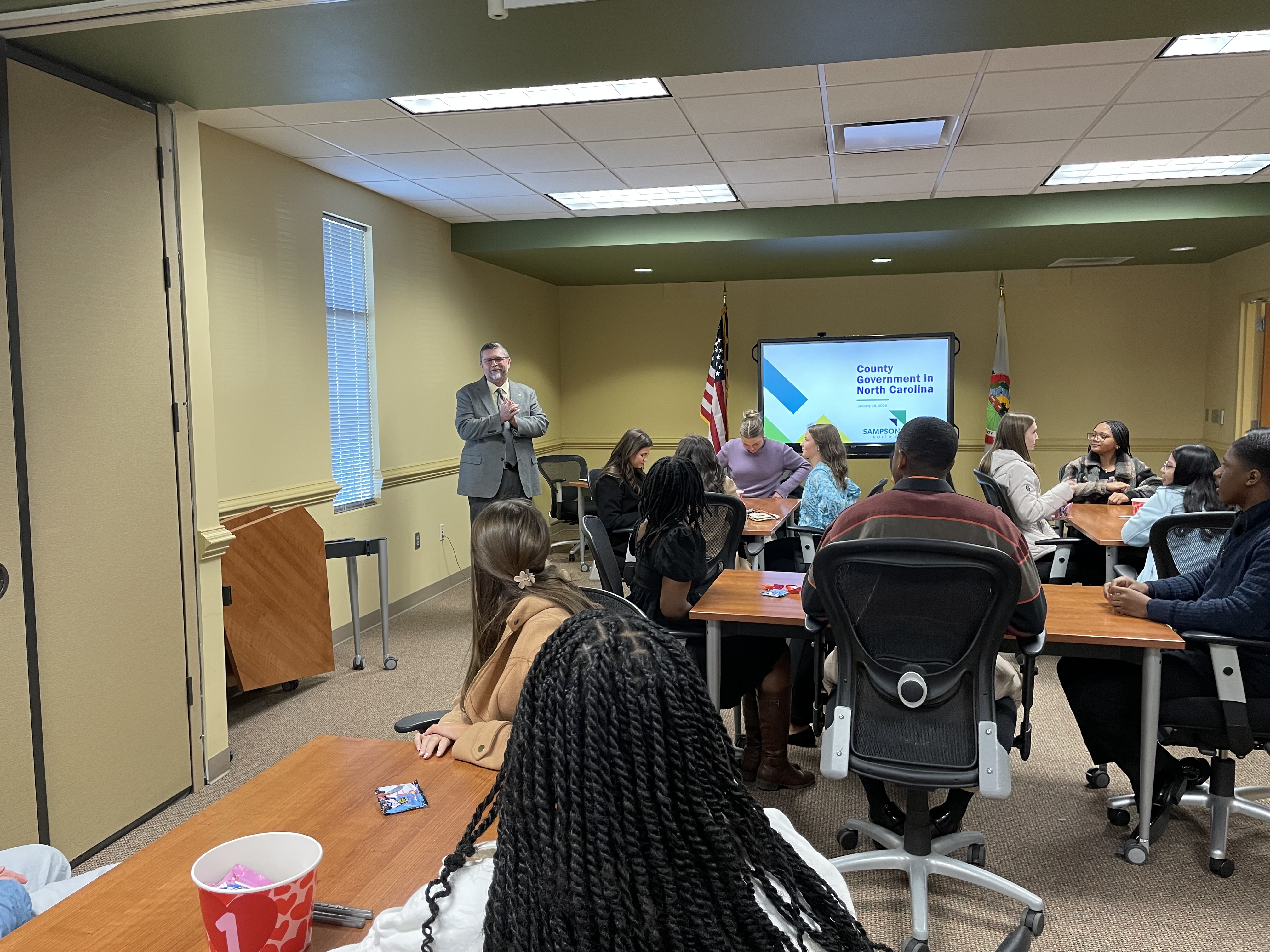 County manager and Junior leadership participants.jpg